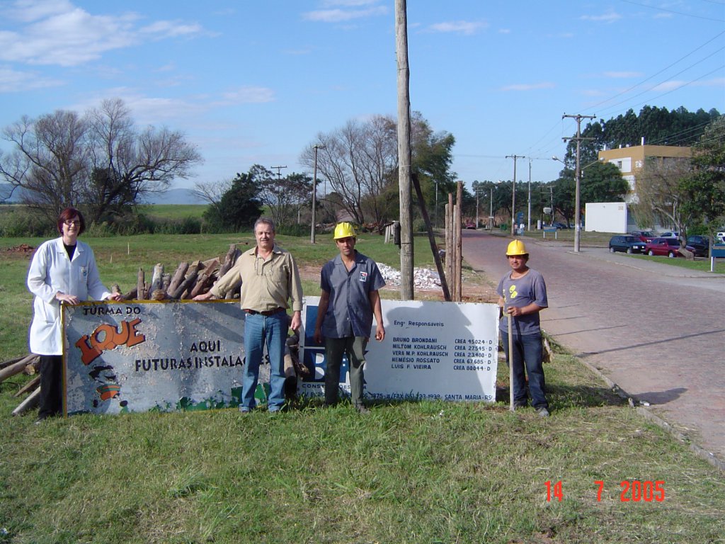 Foto tirada no dia 14 de julho de 2005